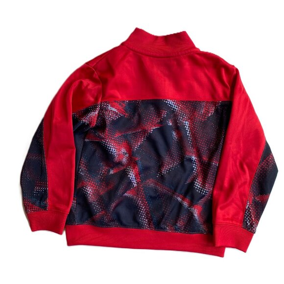 NIKE Boys 2-Piece Jacket & Pants Track Suit Matching Set Black Red - Picture 3 of 6